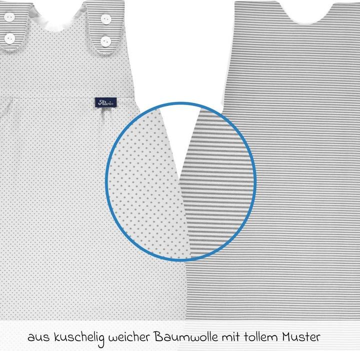 Image du produit Alvi Schlafsäcke 2-tlg. Schlafsack Baby-Mäxchen - Dots - Grey
