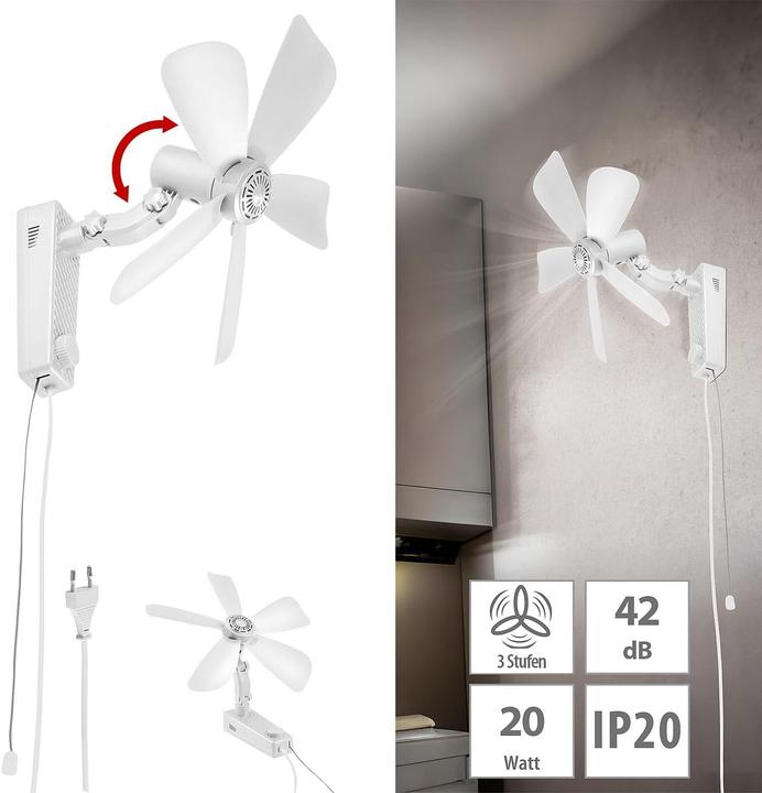 Produktbild Sichler Wandventilator (42 dB)