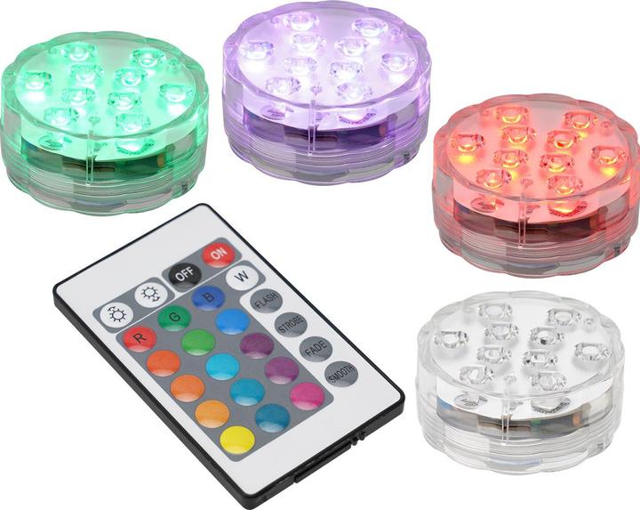 Image du produit Casativo Lampes LED immergées multicolores