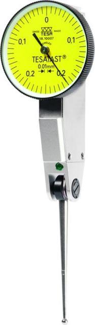 Productafbeelding Tesa Technology TAST hefboommeter 0, 01 mm verdeling, 28 mm diameter in foedraal 1810007