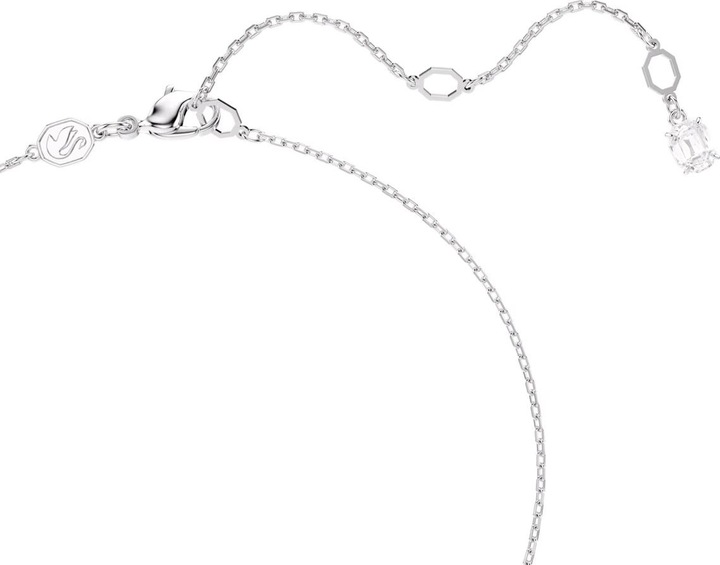 Immagine prodotto Swarovski Matrice collana perle di cristallo taglio rotondo bianco (Metallo Swarovski)
