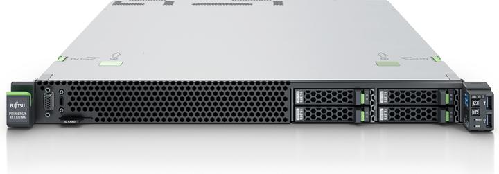 Fujitsu Server RX1330 M6, E-2434, 1x32GB (Intel Xeon E-2434, 32 GB, Rack Server)