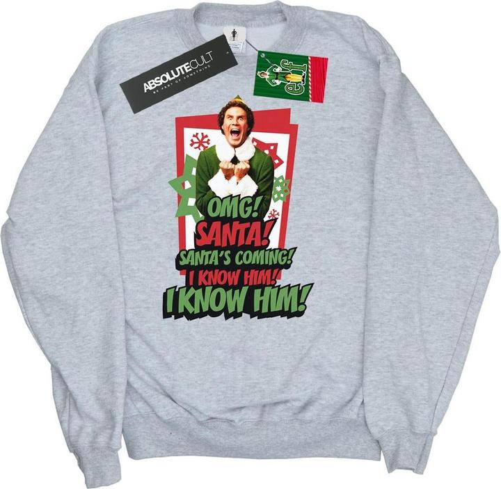 Immagine prodotto Elf OMG Santa Felpa Uomo (S)