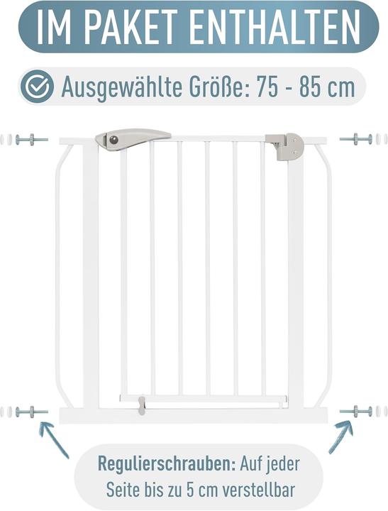 Immagine prodotto IB-Style Treppenschutzgitter Berrin (75 - 85 cm)