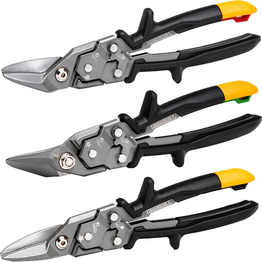 ToughBuilt, Pinza tronchese, Set di tronchesi, 3 pezzi.