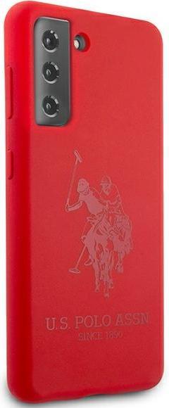 Actual product image U.S. Polo US POLO US Polo USHCS21MSLHRTRE S21 + G996 red (Samsung Galaxy S21+)