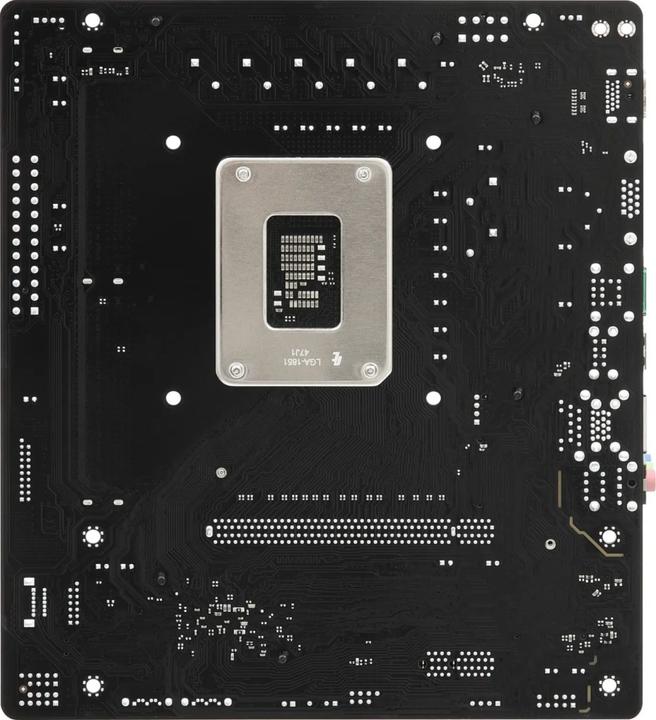Productafbeelding AsRock H810M-H Dimms 4STATA3 USB3.2 GB-LAN - DDR5 - Gigabit-LAN (LGA 1851, Intel H810, mATX)