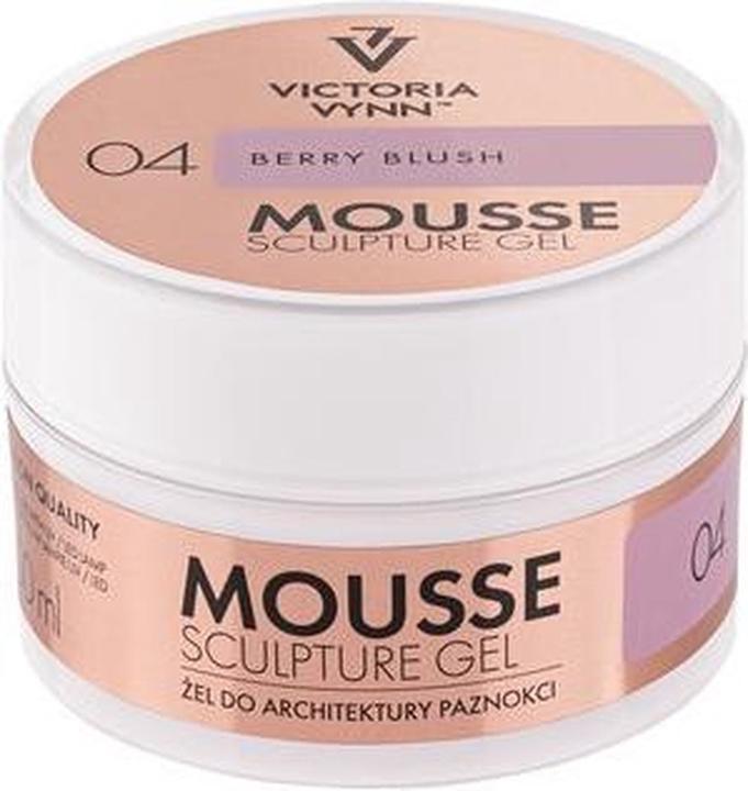 Visconti Di Modrone Victoria Vynn Mousse Sculpture Gel 50ml Thixotropic Gel Berry Blush 04 (Haargel, 50 ml)