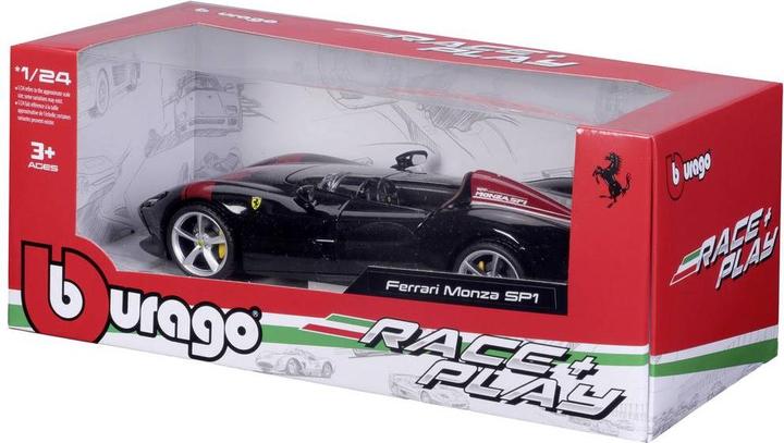 Actual product image Bburago 18-26027 Ferrari - Monza SP1 Nero - 1:24