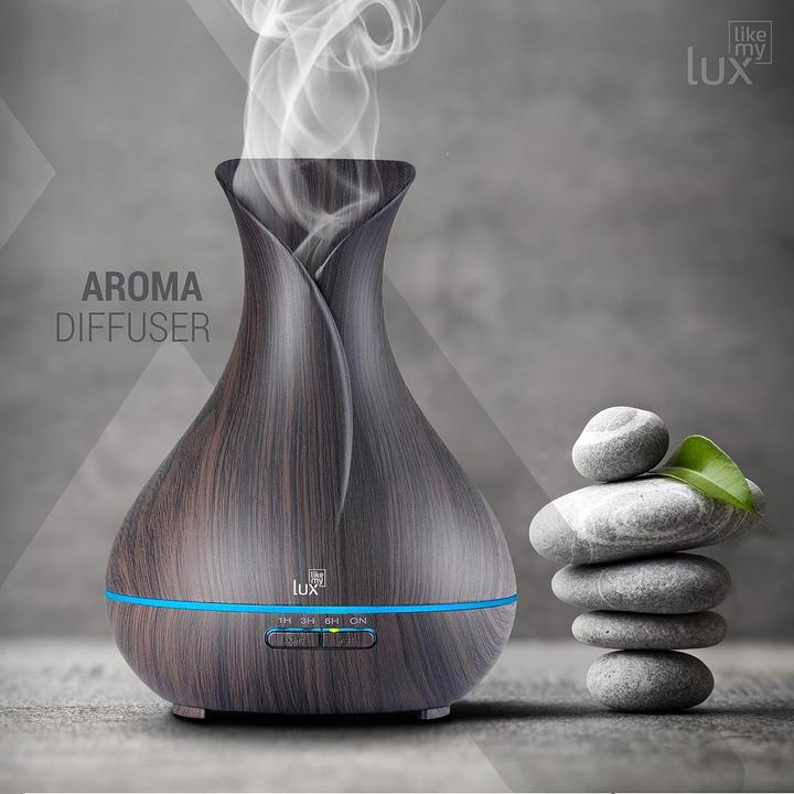 Produktbild Likemylux Ultraschall Aroma Diffuser mit LED-Licht (400 ml)