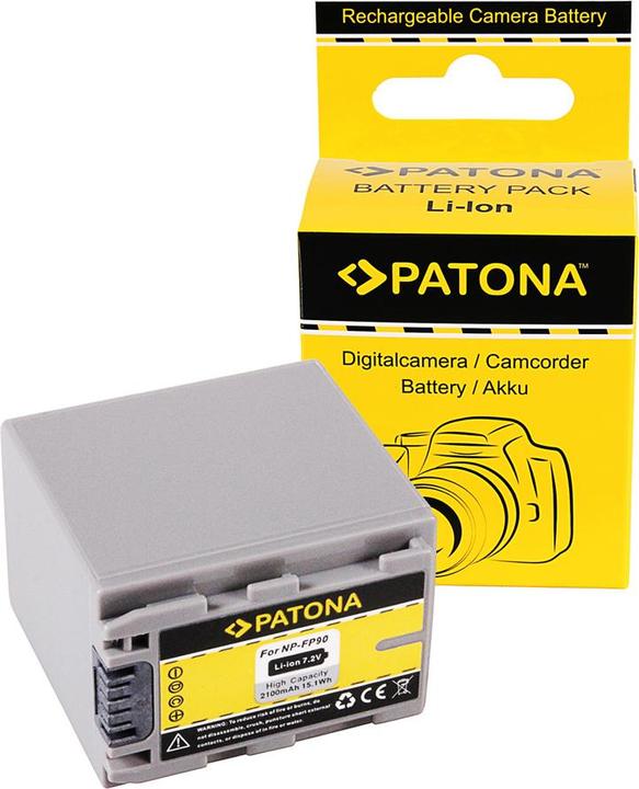 Produktbild Patona Akku f. Sony DCR-HC23 HC24 HC35 NP-FP60 FP70 FP90