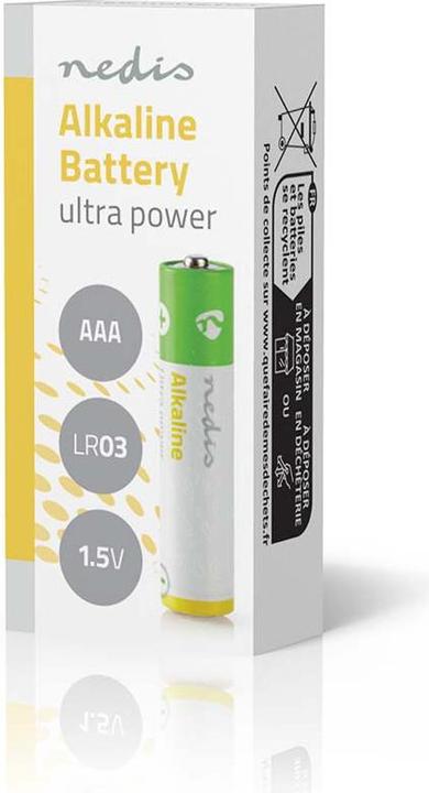 Immagine prodotto Nedis Pila alcalina AAA 1,5 V 2 pezzi confezione ridotta (2 pz., AAA)