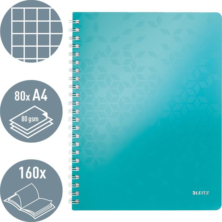 Produktbild Leitz Wow (A4, Kariert, Weicher Einband)