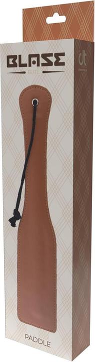 Actual product image Dreamtoys blaze elite paddle cognac vegan leather