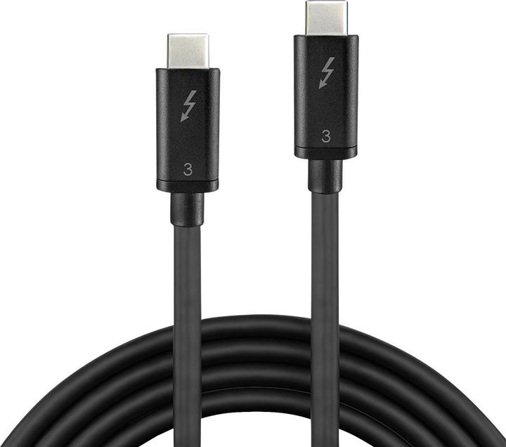 Productafbeelding Lindy Thunderbolt 3 kabel (0.50 m, USB 3.1, 100 W)