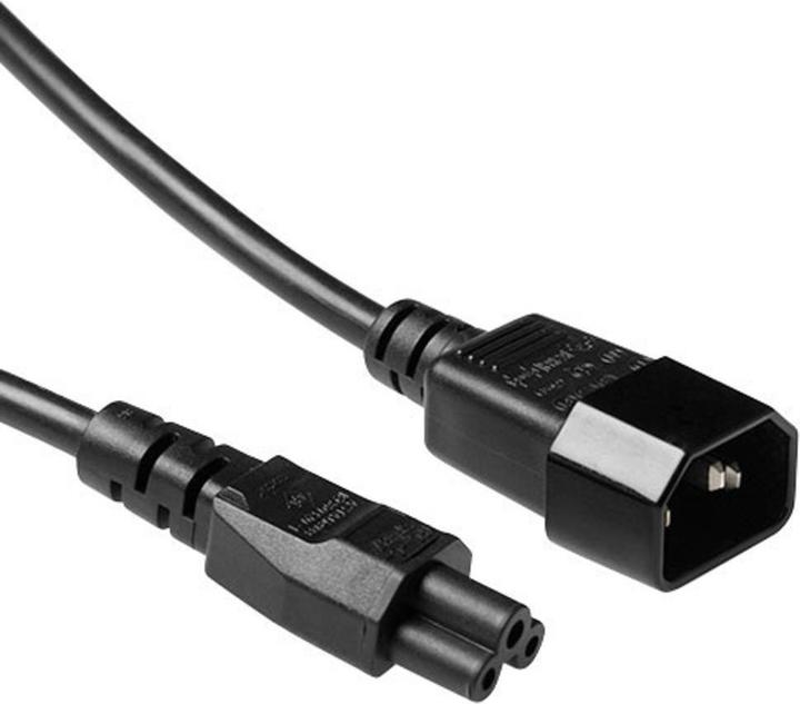 Produktbild ACT Powercord C14 - C5 black 1 m (1 m)