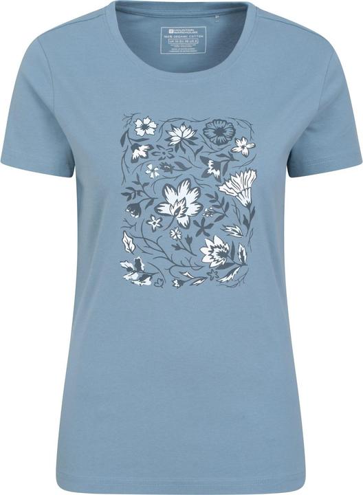 Actual product image Mountain Warehouse Womens/Ladies Paisley Floral Organic T-Shirt (36)
