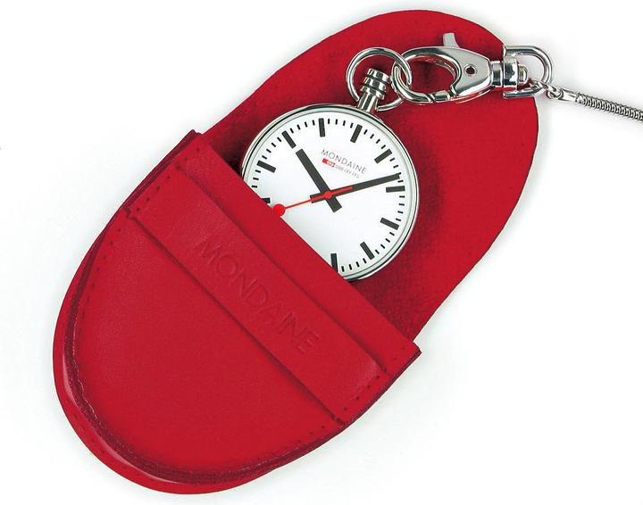 Immagine prodotto Mondaine Taschenuhr (Orologio da polso analogico, Orologio tascabile, Fatto in Svizzera, 43 mm)