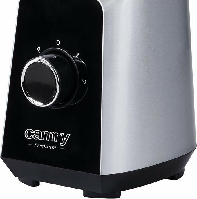 Image du produit Camry Mixer CR 4077 Tabletop, 500 W, Jar material Glass, Jar capacity 1.5 L, Ice crushing, Black / Stainle (500 W)