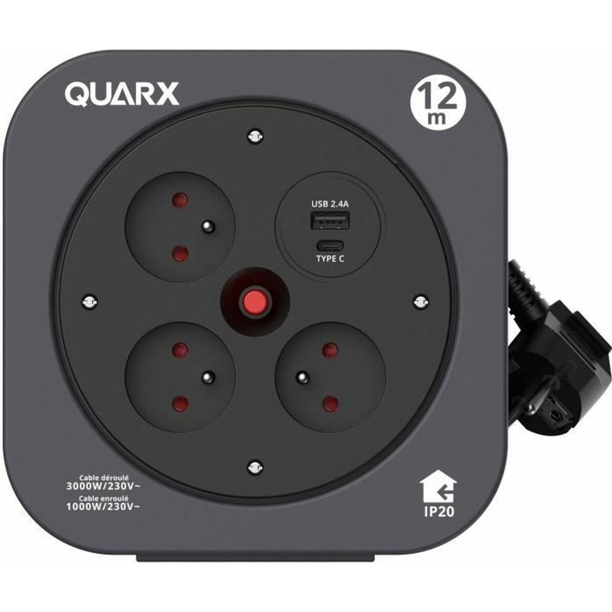 BigBuy, Avvolgicavi, Verlängerungskabel (12 m)