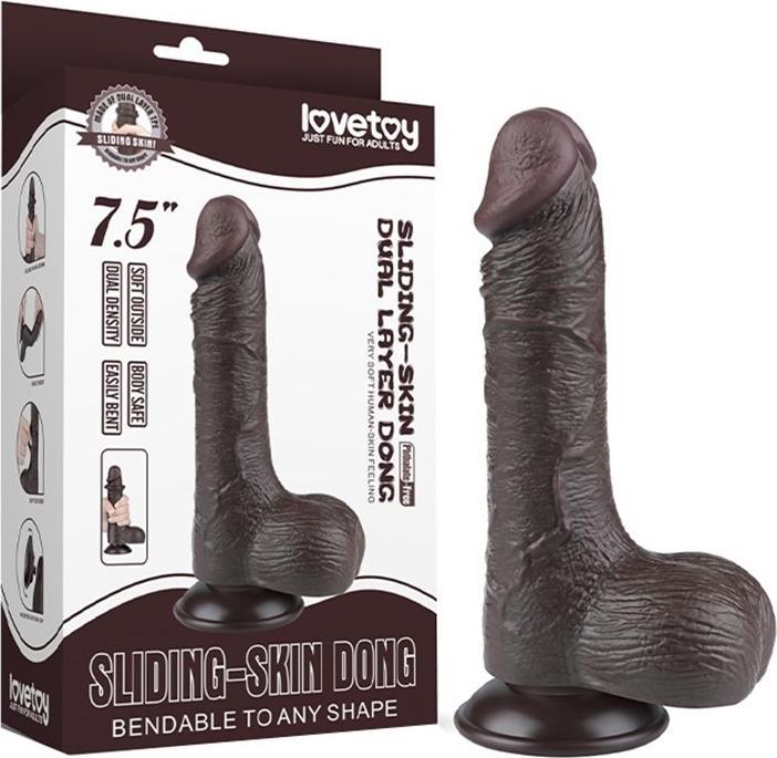 Produktbild Lovetoy Skin Dildo 19.5 cm