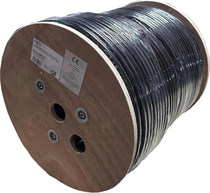 Televes Coaxial underground cable black EK1672plus (100 dB, Plug socket)