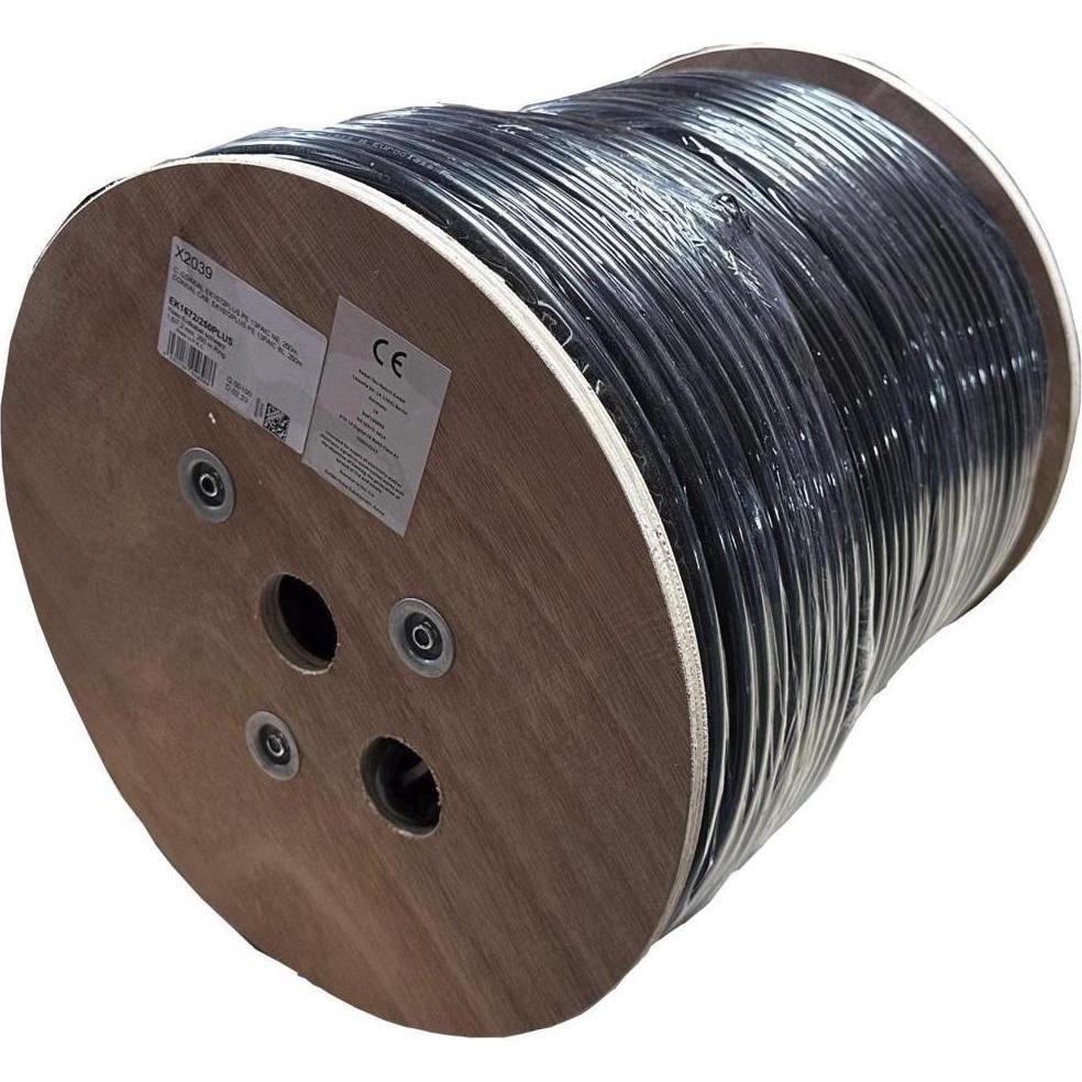 Thumbnail - Televes Koax-Erdkabel schwarz EK1672plus (100 dB, Antennendose), Antennenkabel