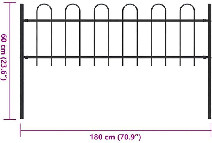Produktbild vidaXL Zaunpaneel