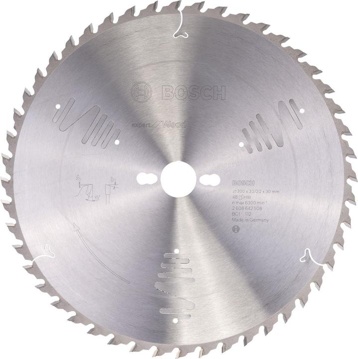 Actual product image Bosch Professional Zubehör Circular saw blade Expert for Wood, 300 x 30 x 3.2 mm, 48