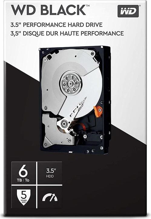 Produktbild WD Black Retail (6 TB, 3.5")