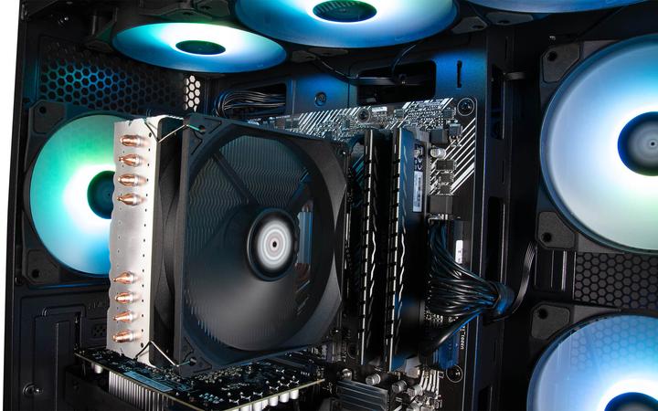 Actual product image Captiva Advanced Gaming R85-187 Ryzen 5 RTX 4060 Ti (AMD Ryzen 5 5500, 16 GB, 1000 GB, GeForce RTX 4060 Ti)