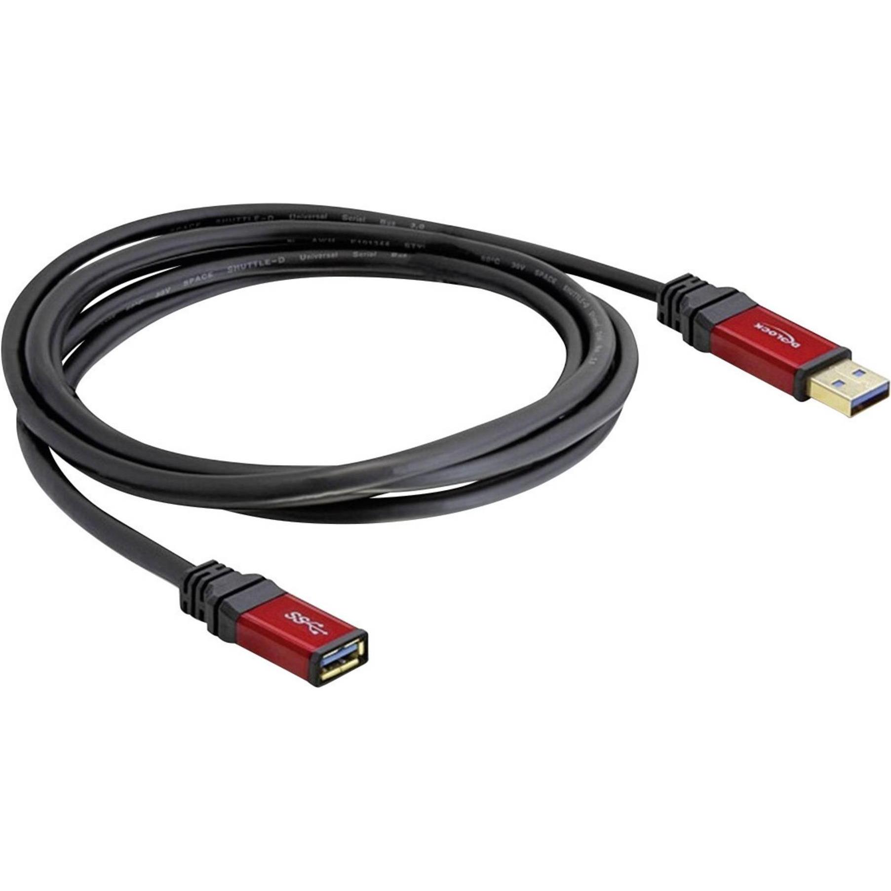 Thumbnail - Delock USB 3.0 Premium (2 m, USB 3.0), USB Kabel