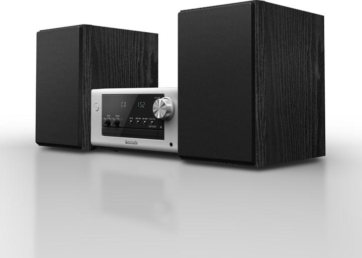 Immagine prodotto Panasonic Hifi DAB+ 2x80W PM704 Argento (Bluetooth, Lettore CD, 2x 40 W)