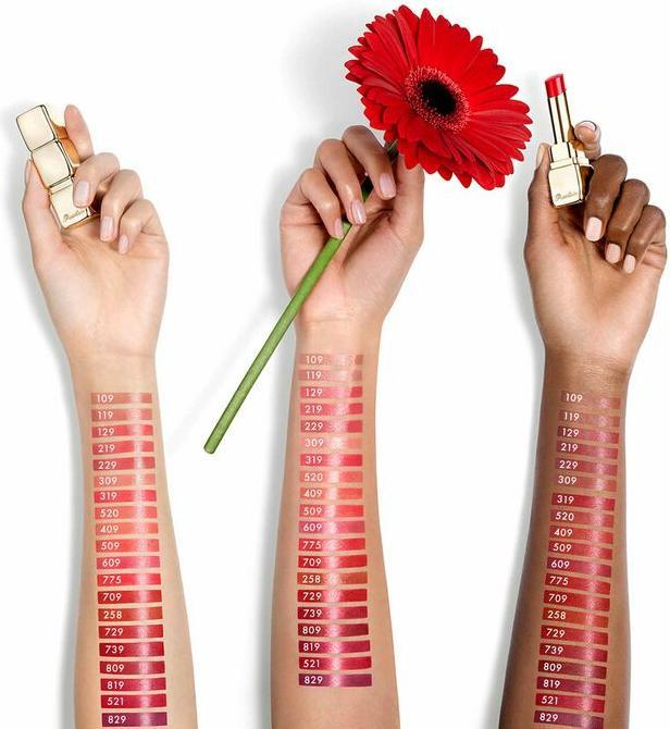 Produktbild Guerlain KK 21 Shine Bloom Lips 709 PETAL RED R1 (709)