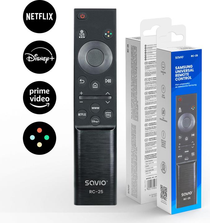 Actual product image Savio rc-25 (Device-specific remote control, Infrared)