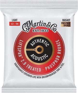 Actual product image Martin Guitar Martin MA540T Light (12-54) - Struny do gitary akustycznej (6x, Guitar, 0.05")