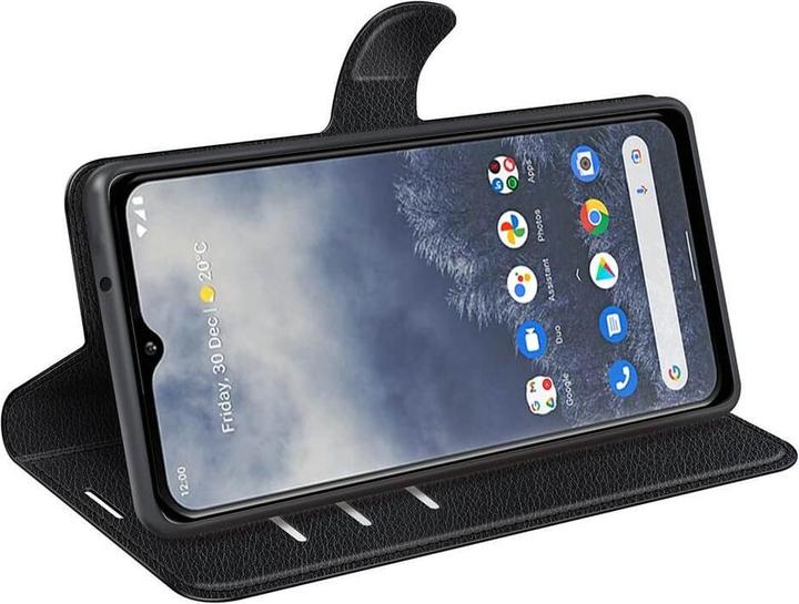 Produktbild Cover-Discount Nokia G60 - Leder Etui Hülle schwarz (Nokia G60)