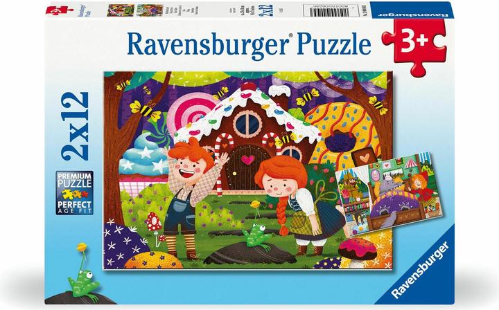 Productafbeelding Ravensburger Kinderpuzzel - 12004045 Sprookjesverhalen - puzzel voor kinderen vanaf 3 jaar, met (12 onderdelen)