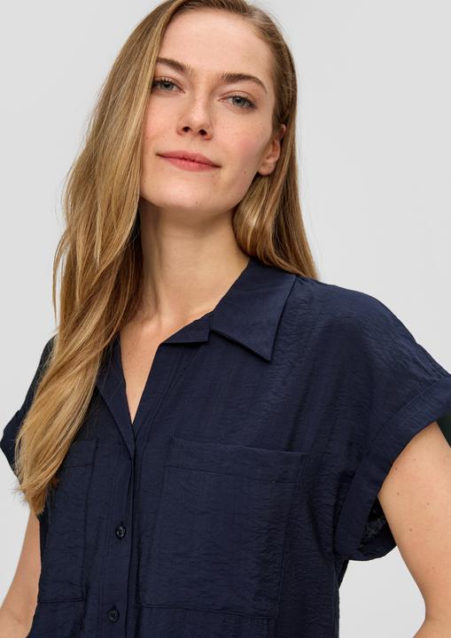 Immagine prodotto s.Oliver Bluse Viskose-Bluse im Relaxed Fit mit Hemdkragen (36)