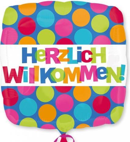 Produktbild Amscan Herzlich Willkommen (1x)