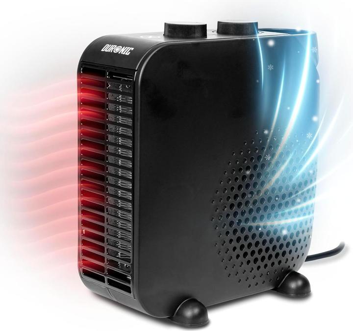 Produktbild Duronic Energiesparender Heizlüfter HV21 mit Überhitzungsschutz (2000 W)