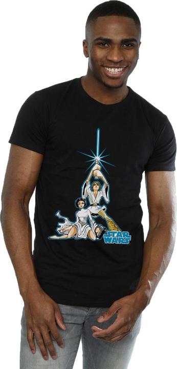 Produktbild Star Wars Luke And Leia Character TShirt (3XL)