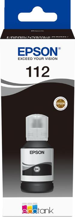 Produktbild Epson Ink/112 EcoTank Pigment Bottle (BK)