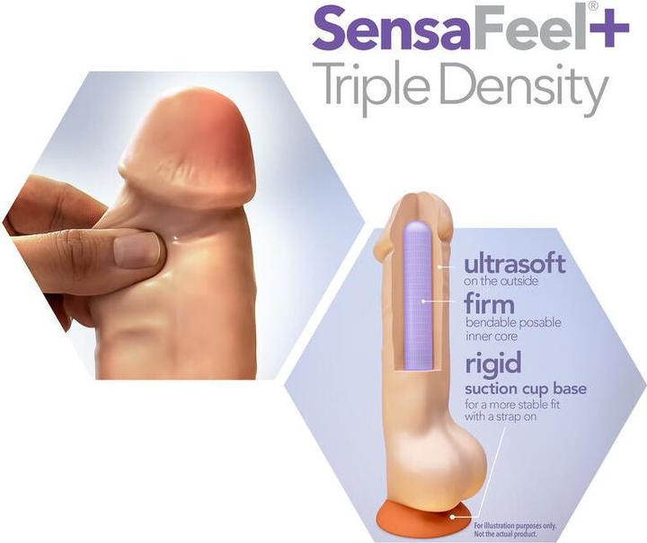 Produktbild Blush Novelties Dr. Skin Plus - 5 Inch Realistic Posable Dildo - Suction Cup Base for Hands Free Pla