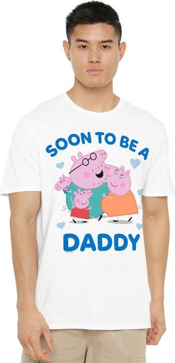 Immagine prodotto Peppa Pig Soon To Be Maglietta Papà Pig Uomo (XXL)