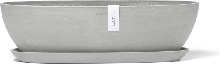 Actual product image Ecopots Sofia Saucer long