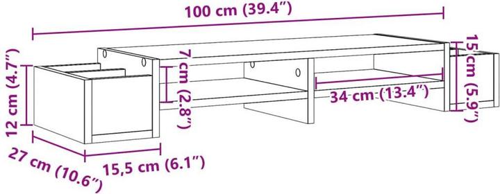 Actual product image vidaXL Lucretia