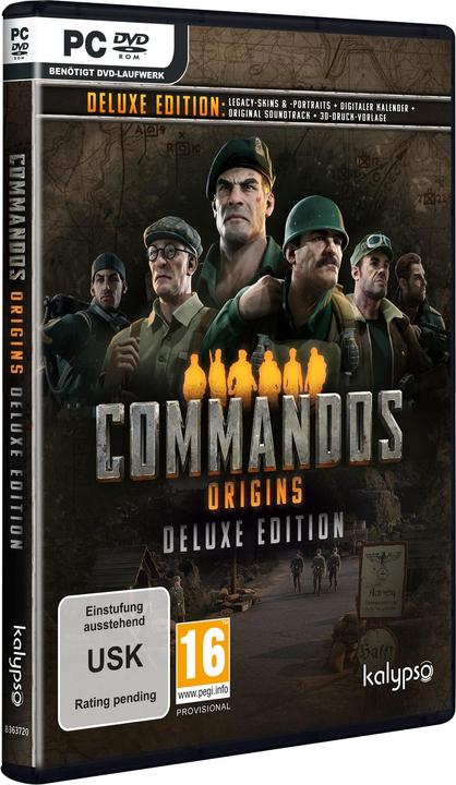 Produktbild Commandos: Origins - Deluxe Edition (PC, DE)
