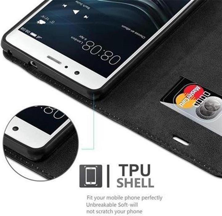 Actual product image Cadorabo Book Invisible Magnet Cover (Huawei G9 Lite)