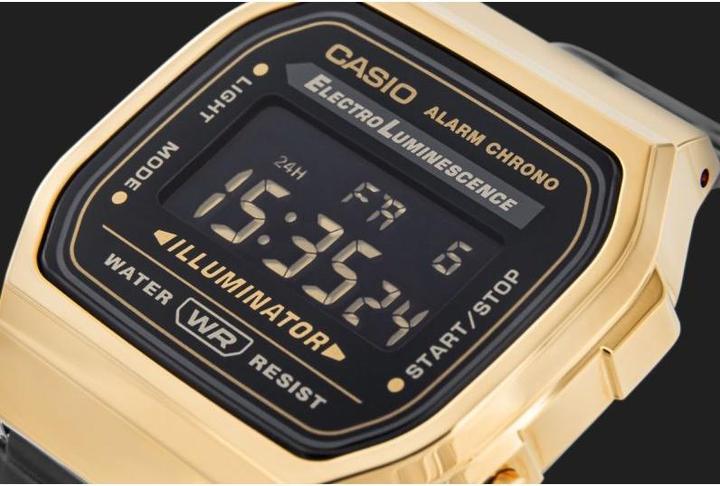 Actual product image Casio Vintage A168wegb-1bef (Digital watch, 36 mm)